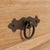 Black 19th Century France Brutalist Black Wood Storage Cabinets & Cupboards For Sale - Image 8 of 10