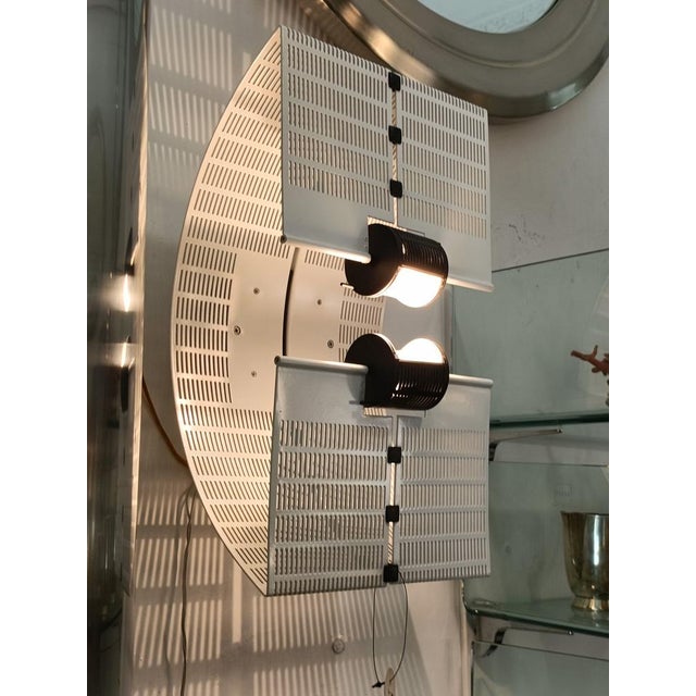 White Fidia Wall Lamp by Mario Botta for Artemide, Italy, 1980s For Sale - Image 8 of 12