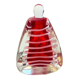Art Glass Perfume Bottle With Dauber