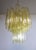Tube Chandeliers in Gold Murano Glass, 1970s, Set of 3 For Sale - Image 14 of 16