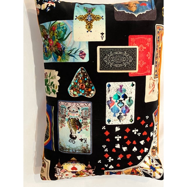 Boho Chic Pair of Maison Ed Jeu Pillows by Christian Lacroix For Sale - Image 3 of 7