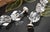 Metal Sterling Silver Paola Valentini Rock Crystal Chunky Nugget Necklace For Sale - Image 7 of 18