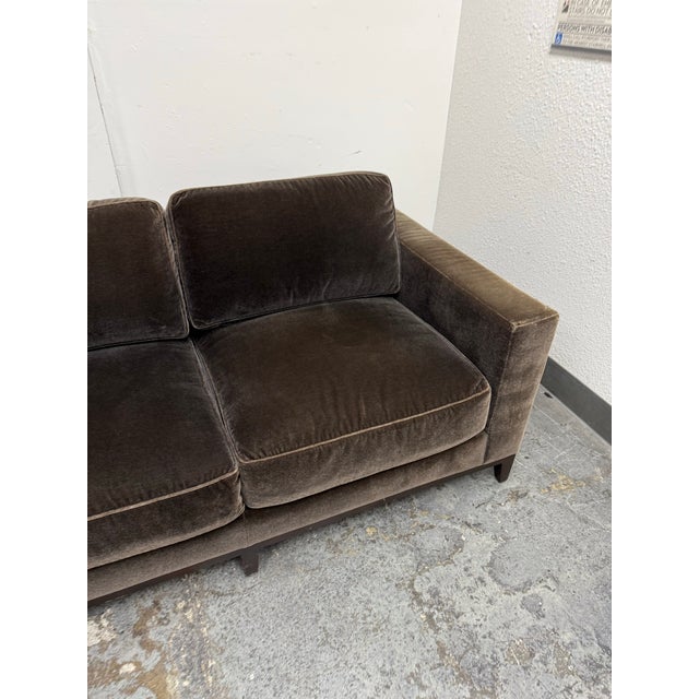 Textile Christian Liaigre for Holly Hunt Mousson Sofa For Sale - Image 7 of 12