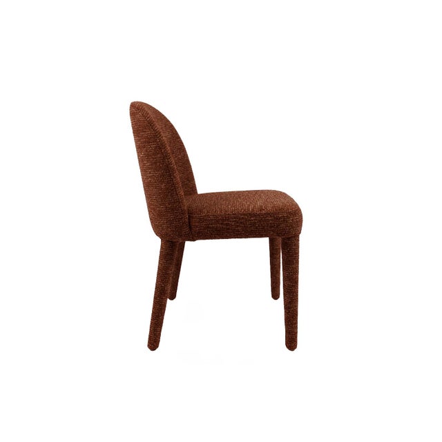 Not Yet Made - Made To Order Eclipse Dining Chair in Brown Camouflage by Moanne For Sale - Image 5 of 8