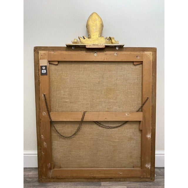 18th Century Italian Oil Painting Portrait Pope Clement XIII For Sale - Image 4 of 12