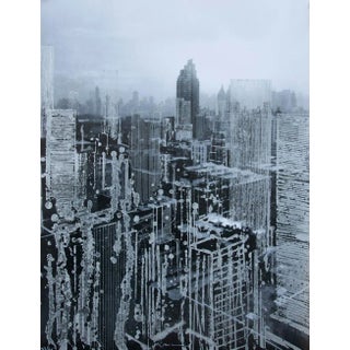 Gottfried Salzmann, Silver Building, Etching For Sale