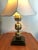 Mid-Century Modern Large Brass Chinoiserie Table Lamp | Pagoda Base For Sale - Image 3 of 9