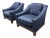 Laura Kirar for Baker Furniture Neue Lounge Chairs, Pair For Sale