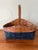 Early 20th Century Vintage Hand-Painted Strawberry Gathering Basket For Sale - Image 5 of 9