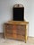 Brown Early 20th Century Art Deco Distressed Dresser With Mirror For Sale - Image 8 of 18