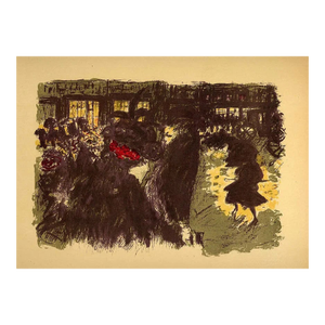 Bonnard Lithograph 119 Place Le Soir 1952
