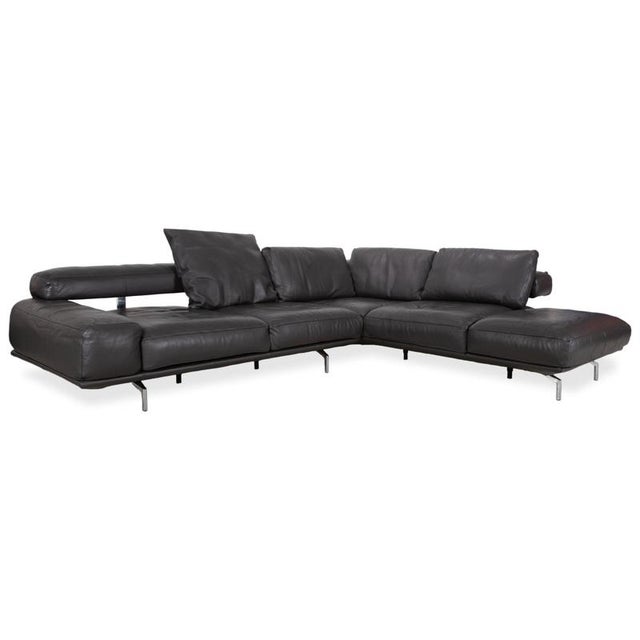 Shine Leather Corner Sofa from Ewald Schillig For Sale - Image 18 of 18