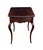 French Provincial French Provincial Single-Drawer Rectangular Side Table For Sale - Image 3 of 5
