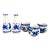 1960s Sake Set - "Boys Chasing Butterflies" For Sale
