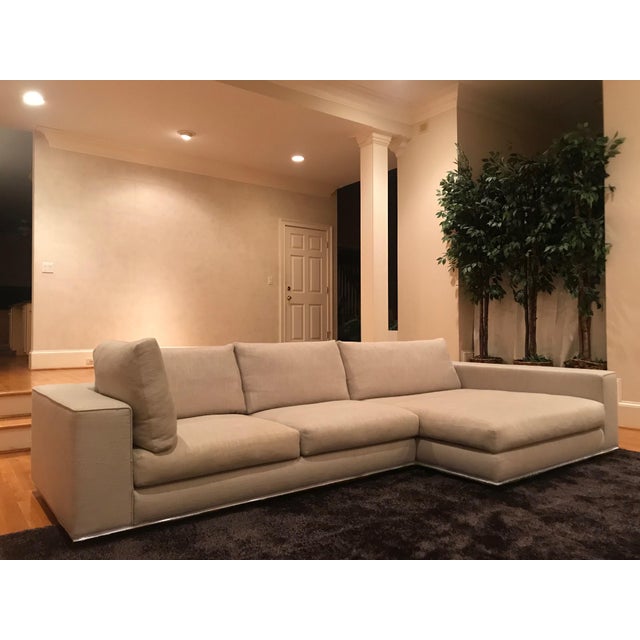 Minotti Hamilton Italian Modern Sectional Sofa Chairish