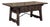 Rare 17th Century Rustic Spanish Walnut Coffee Table With Wrought Iron For Sale