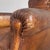Art Nouveau Armchairs with Armrest in Brown Leather, England, 1920s, Set of 2 For Sale - Image 11 of 18