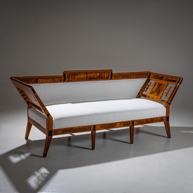 Antique Biedermeier Sofa Bench, 1810 For Sale - Image 6 of 6