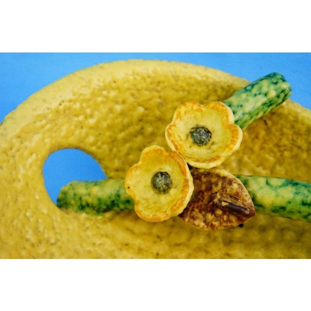 Vintage Art Deco Ceramic Tray with Acid Finish by Dante Baldelli, 1930s For Sale - Image 15 of 18