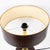 Jacques Adnet Brown Hand-Stitched Leather-Clad Table Lamp For Sale - Image 11 of 14