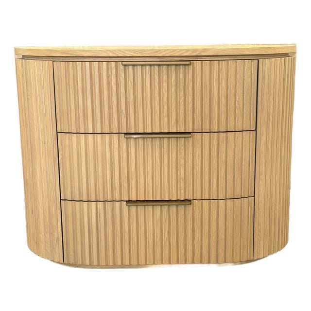 Rh Byron Closed Nightstand – 32" Light Oak | Designed by Harrison & Nicholas Condos For Sale