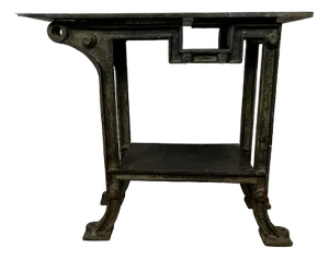 Cast Iron Console Table