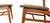 Wood 1960s Modern Walnut Side Chairs by Gunlocke - Set of 4 For Sale - Image 7 of 11
