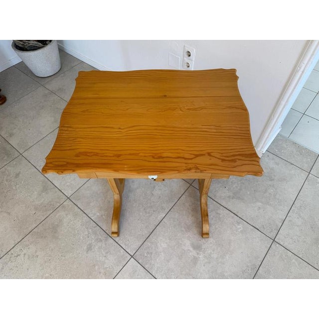 Gründerzeit Rural Sewing Table For Sale - Image 10 of 12
