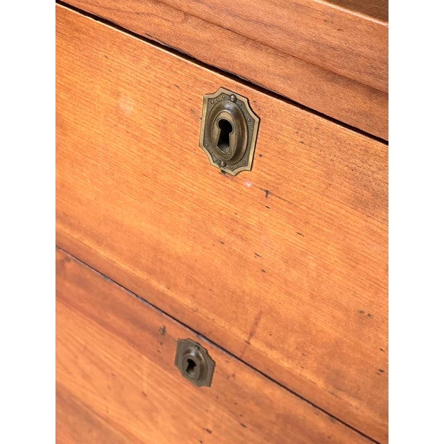 Contemporary Vintage Shaker Style Four Drawer Dresser For Sale - Image 3 of 12