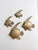 Mid Century Brass Fish Wall Art Set of 4 For Sale - Image 6 of 10