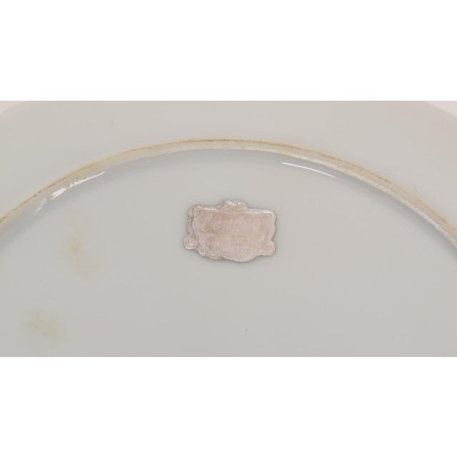 Japan Ucagco 1960 Christmas Iridescent Holly Cookie Plate Stacked Tier - Set of 2 Plates For Sale - Image 4 of 7