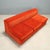 Red Vintage Zanotta Three Seater Sofa in Fabric, Italy, 1970s For Sale - Image 8 of 15