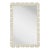 Fleur Home Audubon Bamboo Sticks Rectangle Mirror in Delaware Putty, 24x35.5 For Sale