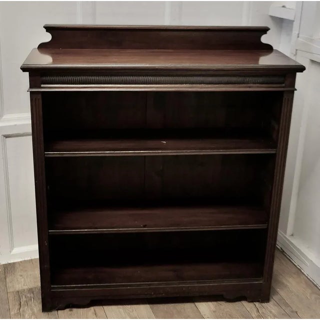 Antique Open Bookcase, 1890s For Sale - Image 6 of 6