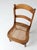 Brown Vintage Cane Seat Chair For Sale - Image 8 of 9