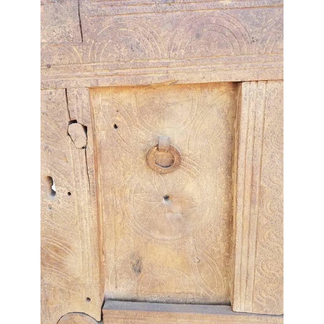 Moroccan Marrakech Brown Moroccan Door or Shutter For Sale - Image 3 of 6