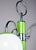 Italian Mid Century Four Light Apple Green and Chrome Fixture For Sale - Image 10 of 10