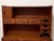 Chestnut Vintage Mid-Century Modern Teak Secretary Desk With Fold-Down Writing Surface For Sale - Image 8 of 12