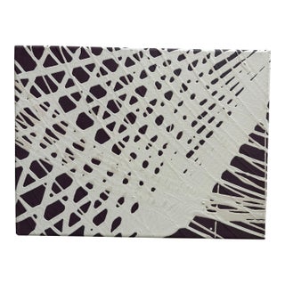 Oil Painting - Neutral Abstract For Sale