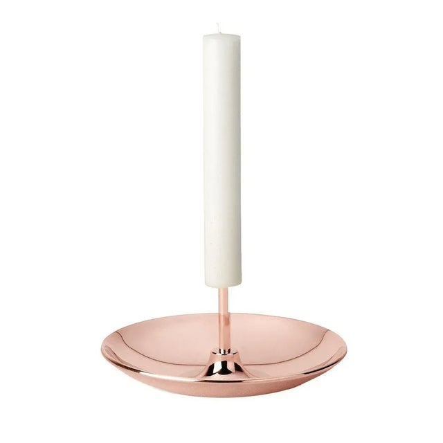 A testament to Dadaist subversive design, this copper pricket candlestick is a modern take on a classic object. The...