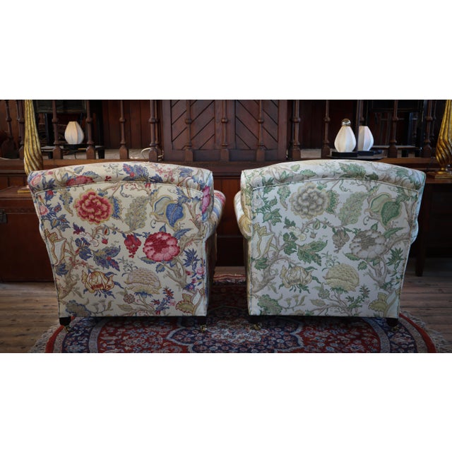 Laid Back Armchairs by George Smith, 2010s, Set of 2 For Sale - Image 10 of 18