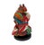Vintage African Beaded Namji Twin Fertility Dolls Cameroon 9.25" H W/Wood Stand For Sale - Image 4 of 7