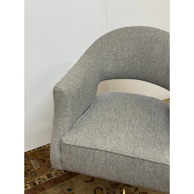 Lulu & Georia Amaris Swivel Office Chair, Gray For Sale - Image 10 of 12