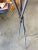 Mid-Century Black Thin Iron Rod Tripod Floor Lamp For Sale - Image 4 of 8