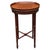 Stunning Pair of Vintage Hollywood Regency Bookmatched Cherry Accent Tables by Hekman Furniture For Sale In Raleigh - Image 6 of 11