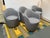 Modern Hlynur Atlason for Design Within Reach Lína Swivel Dining Chairs, Set of Four For Sale - Image 3 of 15