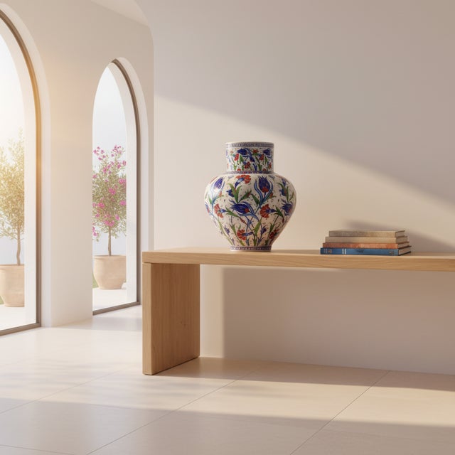 A Monument to Artistry: The 50cm Palace Vase ️ Some objects decorate a room; others define it. Standing at an imposing 50...