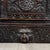 Antique English Victorian Green Man Hall Stand in Carved Oak, 1800s For Sale - Image 12 of 14