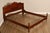 Elegant Henredon King Size Bed Frame Crafted In Richly Finished Fruit Wood With Classic Louis XV Styling. The Headboard...