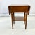 1970s Vintage Americana Federal Traditional Teak Drop Leaf Side Table For Sale - Image 10 of 17